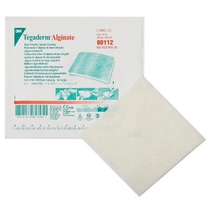 MEDICAZIONE IN ALGINATO TEGADERM ALGINATE ASSORBENTE 10X10 10 PEZZI - Doctor Vinz