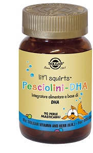 PESCIOLINI DHA 90 PERLE MASTICABILI - Doctor Vinz