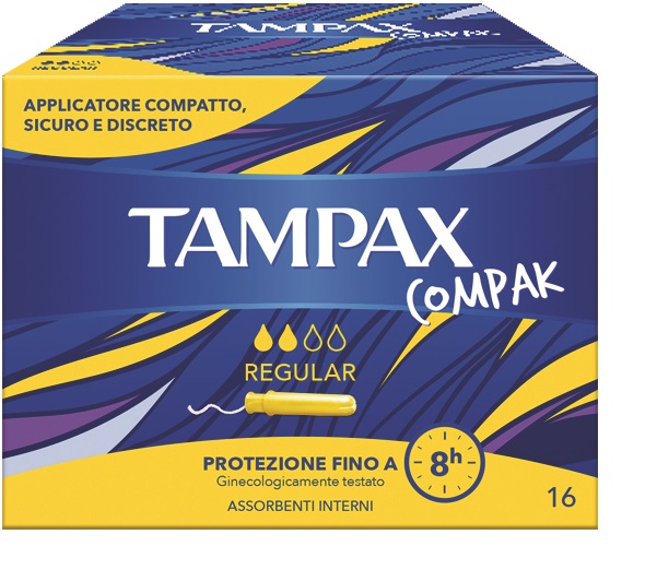 TAMPAX COMPAK REGULAR 16 PEZZI - Doctor Vinz