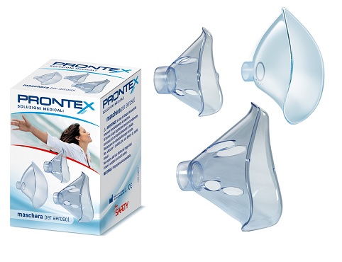 MASCHERA PEDIATRICA AEROSOL PRONTEX FAST LINE IN PLASTICA - Doctor Vinz