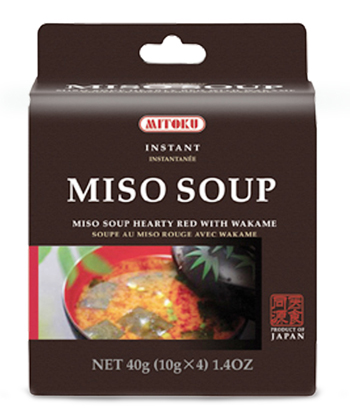 MITOKU ZUPPA DI MISO ISTANTANEA ALLE ALGHE 4 BUSTINE DA 10 G L'UNA - Doctor Vinz