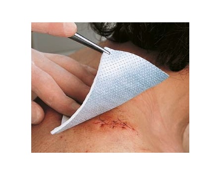 MEDICAZIONE METTALLINE GARZA IN TNT ALLUMINIZZATO 10X12CM 10 PEZZI - Doctor Vinz