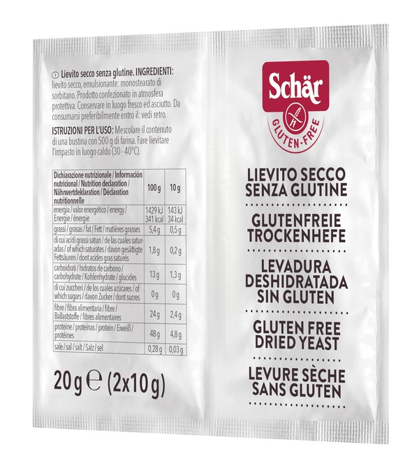 SCHAR LIEVITO SECCO 2 BUSTINE DA 10 G - Doctor Vinz