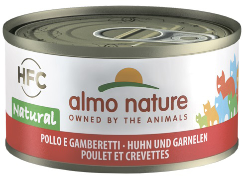 ALMO NATURE CAT POLLO GAMBERI 70 G - Doctor Vinz