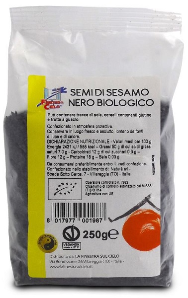 SESAMO NERO 250 G - Doctor Vinz