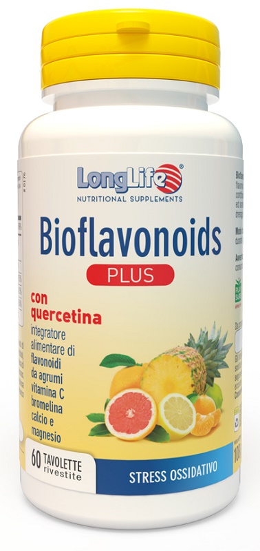 LONGLIFE BIOFLAVONOIDS PLUS 60 TAVOLETTE - Doctor Vinz