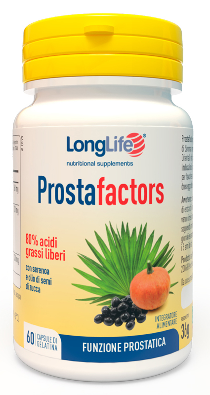 LONGLIFE PROSTAFACTORS 60 CAPSULE - Doctor Vinz