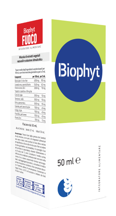 BIOPHYT FUOCO 50 ML SOLUZIONE IDROALCOLICA - Doctor Vinz