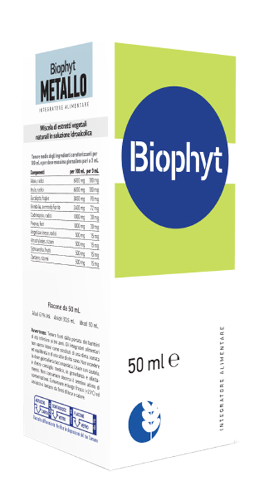 BIOPHYT METALLO 50 ML SOLUZIONE IDROALCOLICA - Doctor Vinz