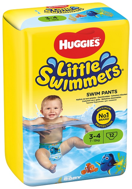 HUGGIES LITTLE SWIMMERS 7/12KG S/P 12 PEZZI - Doctor Vinz