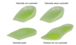 PLANTARE 3/4 CON CUSCINETTO E SCARICO METATARSALE PER SCARPE DAL NUMERO 43 AL NUMERO 44. I PLANTARI IN SILICONE SONO CONSIGLIATI PER METATARSALGIE E SPERONE CALCANEALE - Doctor Vinz
