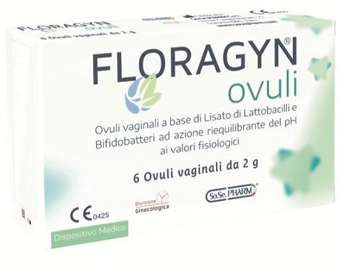 OVULI VAGINALI A BASE DI LATTOBACILLI LISATI FLORAGYN OVULI 12G 6 PEZZI - Doctor Vinz