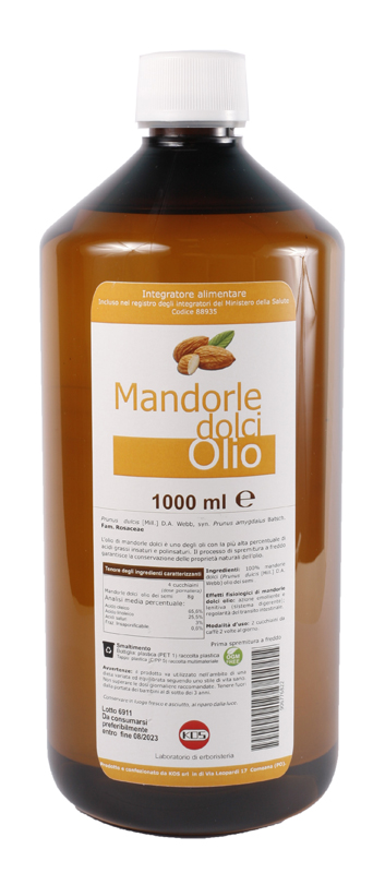 MANDORLE DOLCI OLIO 1000 ML - Doctor Vinz