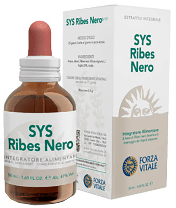 SYS RIBES NERO GOCCE 50 ML - Doctor Vinz