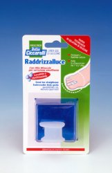 RADDRIZZA ALLUCE IN GEL DI SILICONE BIANCO SEMITRASPARENTE SAGOMATA PER PROTEGGERE E RIALLINEARE L'ALLUCE EVITANDO LO SFREGAMENTO FRA IL PRIMO E IL SECONDO DITO IGIENEPIEDE 1 PEZZO - Doctor Vinz
