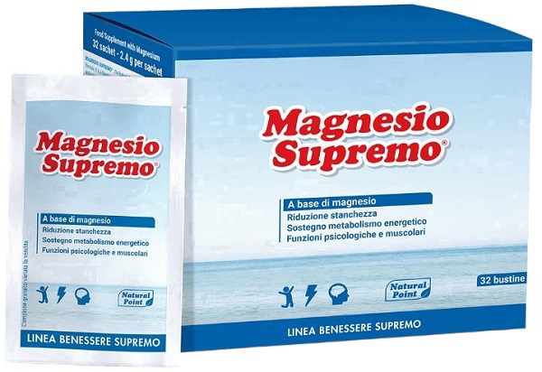 MAGNESIO SUPREMO 32 BUSTINE - INTEGRATORE ALIMENTARE - Doctor Vinz