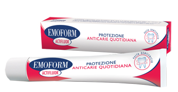 EMOFORM ACTIFLUOR DENTIFRICIO 75 ML - Doctor Vinz