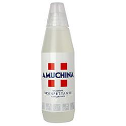 DISINFETTANTE IGIENIZZANTE A BASE DI IPOCLORITO DI SODIO ANTIMICROBICO AD AMPIO SPETTRO D'AZIONE AMUCHINA LIQUIDA 100% 1000 ML - Doctor Vinz