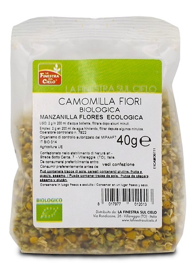 FSC CAMOMILLA FIORI INTERI BIO 40 G - Doctor Vinz