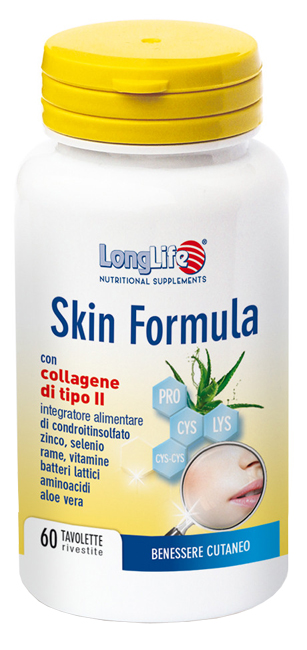 LONGLIFE SKIN FORMULA 60 TAVOLETTE - Doctor Vinz