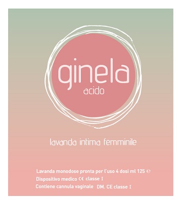 LAVANDA INTIMA FEMMINILE GINELA ACIDO 4 DOSI X 125 ML + CANNULA VAGINALE - Doctor Vinz