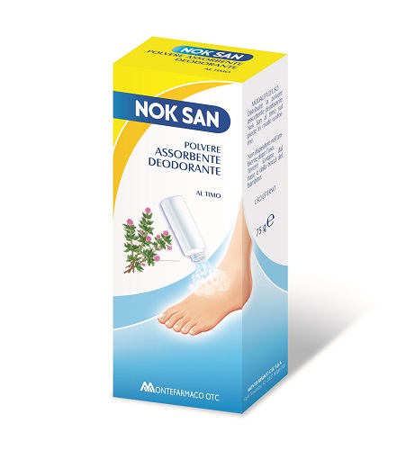 NOK SAN POLVERE ASSORBENTE DEODORANTE 75 G - Doctor Vinz
