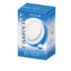 COMPRESSA PRONTEX OCULAR COMPRESSA ADESIVA OCULARE 10 PEZZI - Doctor Vinz