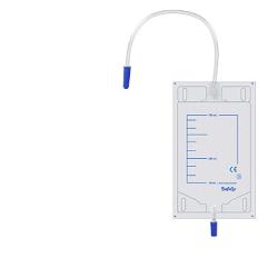 SACCA DI DRENAGGIO DA GAMBA PER INCONTINENZA TUBO 10 CM 10 PEZZI - Doctor Vinz