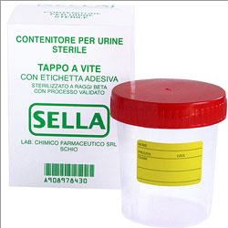 CONTENITORE PER URINA STERILE MISURA GRANDE CAPIENZA 120 ML - Doctor Vinz