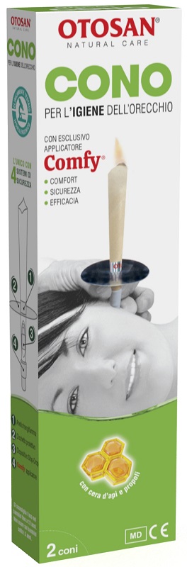 OTOSAN CONO PER L'IGIENE DELLE ORECCHIE OTOSAN+PROPOLI 2 PEZZI - Doctor Vinz