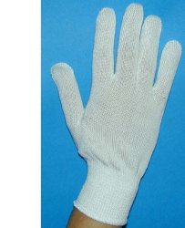 GUANTO IN COTONE BIANCO 6,5 - Doctor Vinz