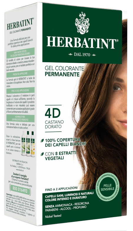HERBATINT 4D CASTANO DORATO 150 ML - Doctor Vinz
