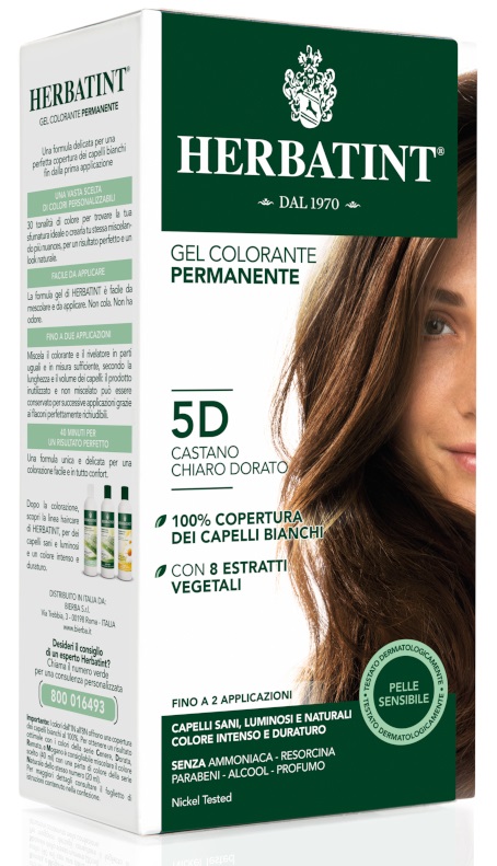 HERBATINT 5D CASTANO CHIARO DORATO 150 ML - Doctor Vinz