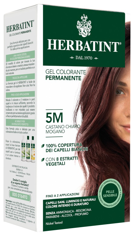 HERBATINT 5M CASTANO CHIARO MOGANO 150 ML - Doctor Vinz