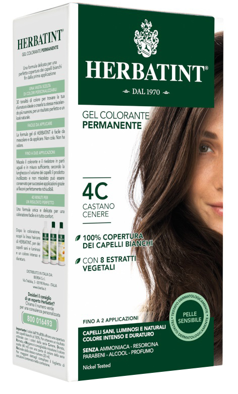 HERBATINT 4C CASTANO CENERE 150 ML - Doctor Vinz