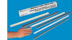 STECCA IN ALLUMINIO E LATTICE DI GOMMA PER IMMOBILIZZAZIONE DELLE DITA MISURA MEDIA - Doctor Vinz