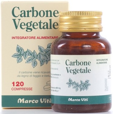 CARBONE VEGETALE 120 COMPRESSE - Doctor Vinz