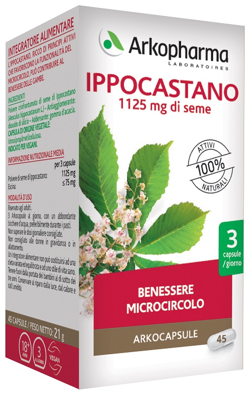 ARKO CAPSULE IPPOCASTANO 45 CAPSULE - Doctor Vinz