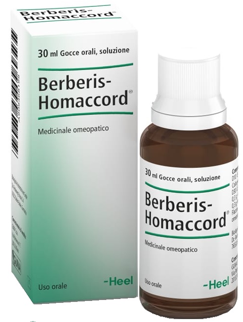 HEEL BERBERIS HOMACCORD GOCCE 30 ML - Doctor Vinz