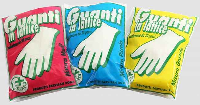 GUANTO IN LATTICE MISURA GRANDE 20 PEZZI - Doctor Vinz