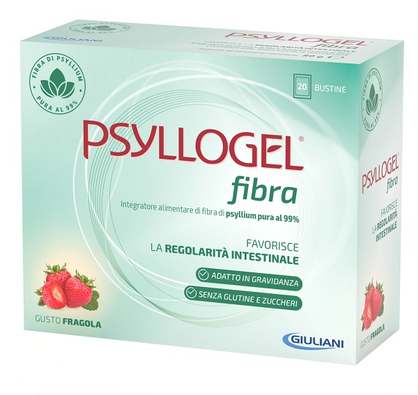 PSYLLOGEL FIBRA FRAGOLA 20 BUSTINE - Doctor Vinz
