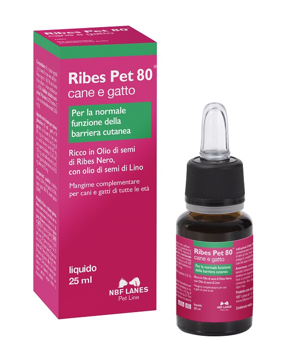 RIBES PET 80 GOCCE OLIO 25 ML CON CONTAGOCCE - Doctor Vinz