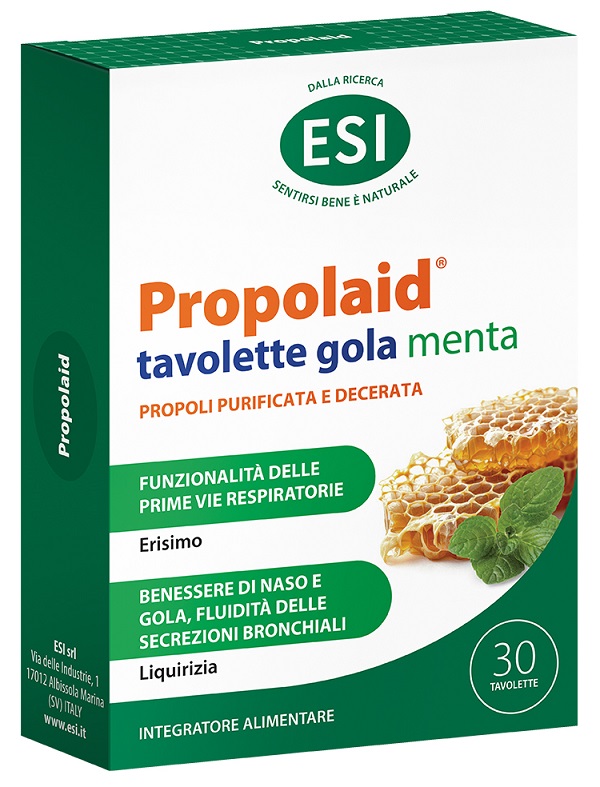 ESI PROPOLAID PROPOLGOLA MENTA 30 TAVOLETTE - Doctor Vinz