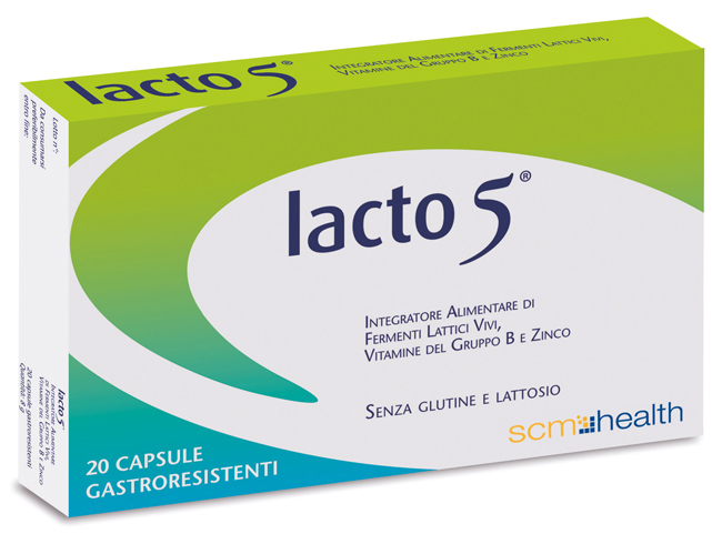 LACTO 5 20 CAPSULE - Doctor Vinz