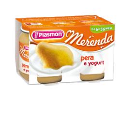 PLASMON OMOGENEIZZATO YOGURT PERA 120 G X 2 PEZZI - Doctor Vinz