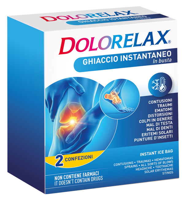 DOLORELAX ICE BAG GHIACCIO BUSTA 2 PEZZI - Doctor Vinz