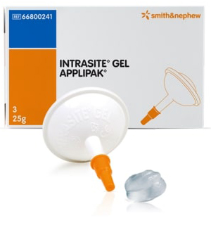 MEDICAZIONE A BASE DI IDROGEL AMORFO PER LO SBRIGLIAMENTO DEL TESSUTO NECROTICO CONFEZIONE CON APPLICATORE APPLIPAK 8G 10 PEZZI - Doctor Vinz