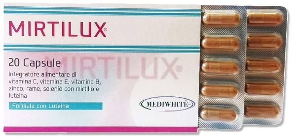 MIRTILUX 20 CAPSULE - Doctor Vinz