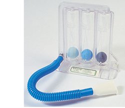 ESERCITATORE RESPIRATORIO VOLUMETRICO PER INCENTIVARE LA RESPIRAZIONE MEDIANTE L'INSPIRAZIONE - Doctor Vinz