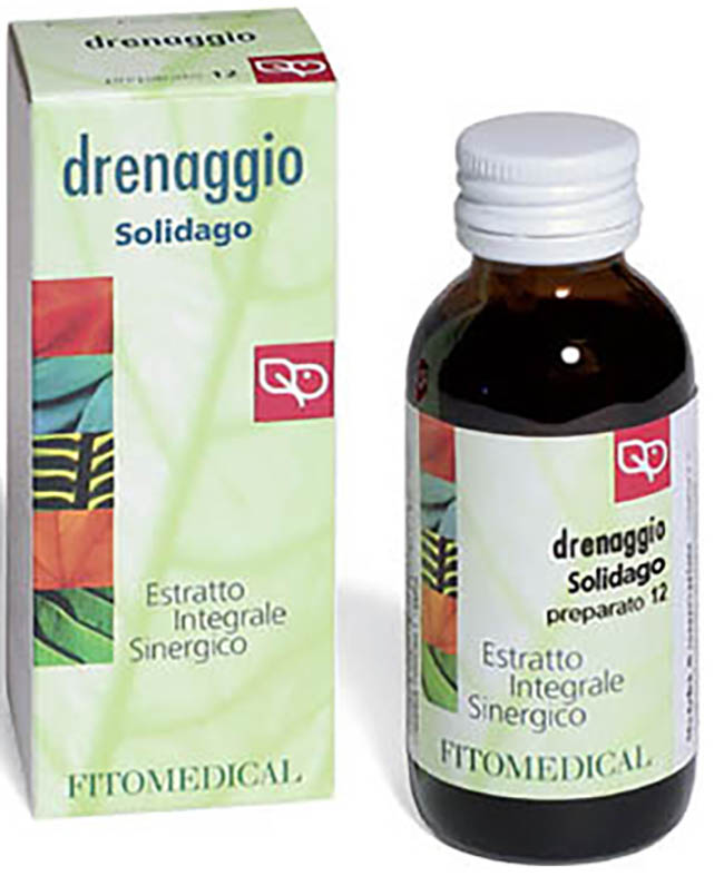 SOLIDAGO DRENAGGIO ESTRATTO INTEGRALE SINERGICO 60 ML PREPARATO 12 - Doctor Vinz